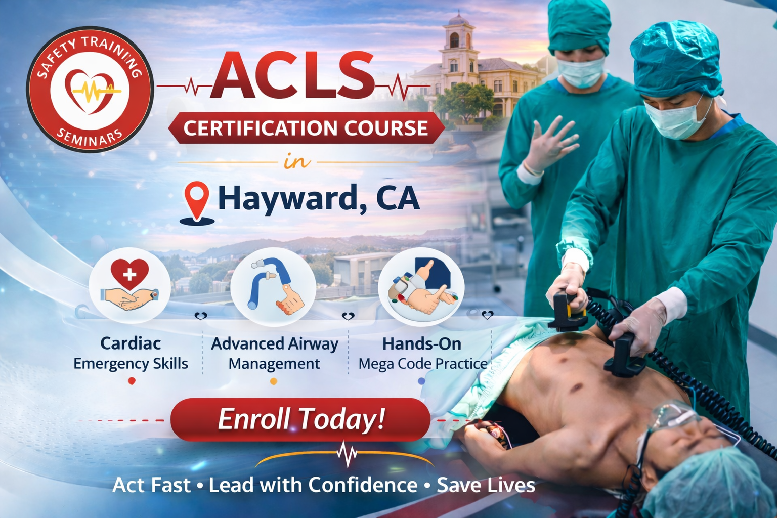 ACLS certification course in Hayward