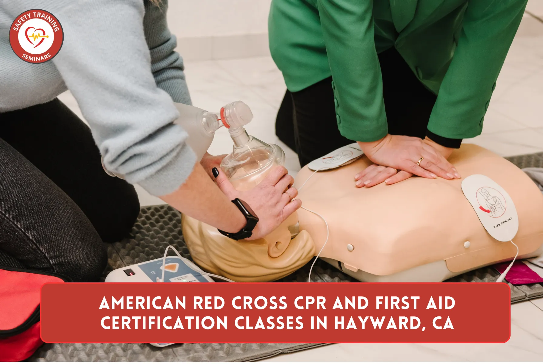 American Red Cross CPR and First Aid Certification Classes in Hayward, CA